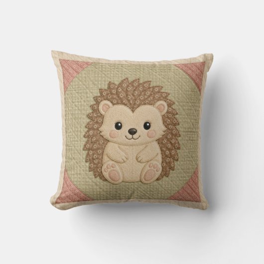 Coussin Couverture Hérisson (Recto)