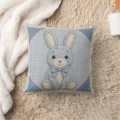 Coussin Couverture Lapin Bleu (Couverture)