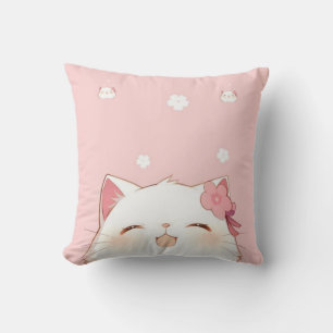 Coussin Couverture Mignonne Chatte