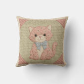 Coussin Couverture rose Kitty (Verso)