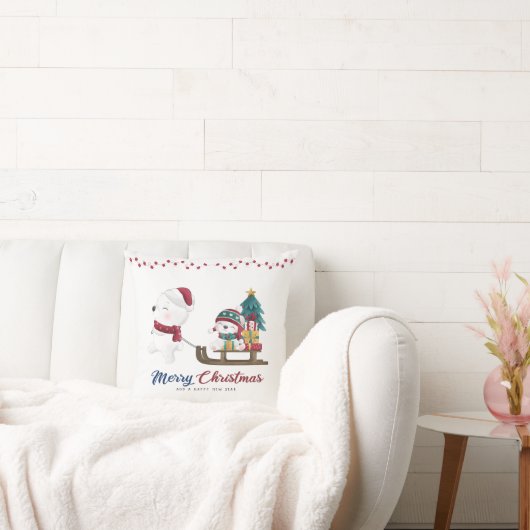 Coussin Couvre-oreiller Winter Wonderland | Vibrations de (Canapé)