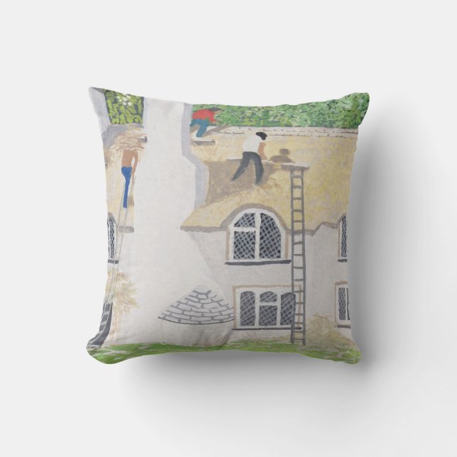 Coussin Couvrir 1995 de chaume (Recto)
