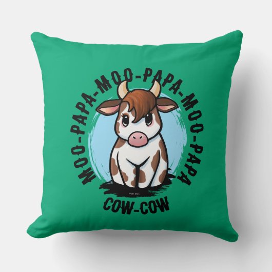 Coussin Cow Lover (Recto)