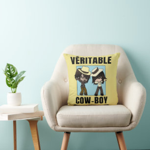 coussin cowboy chibi