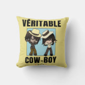 coussin cowboy chibi (Recto)