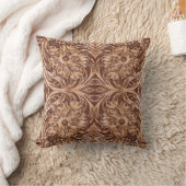 Coussin cowboy western country motif à outils cuir (Couverture)