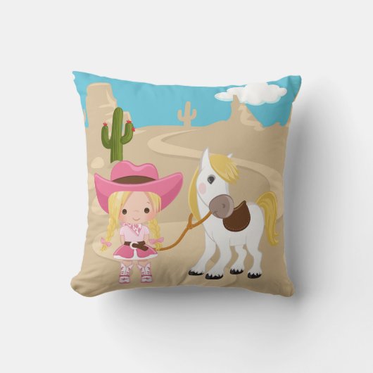 Coussin Cowgirl (Recto)