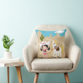 Coussin Cowgirl (Chaise)