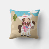 Coussin Cowgirl (Verso)