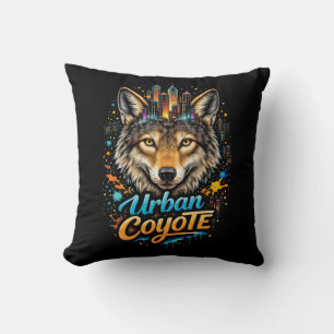 Coussin Coyote urbain