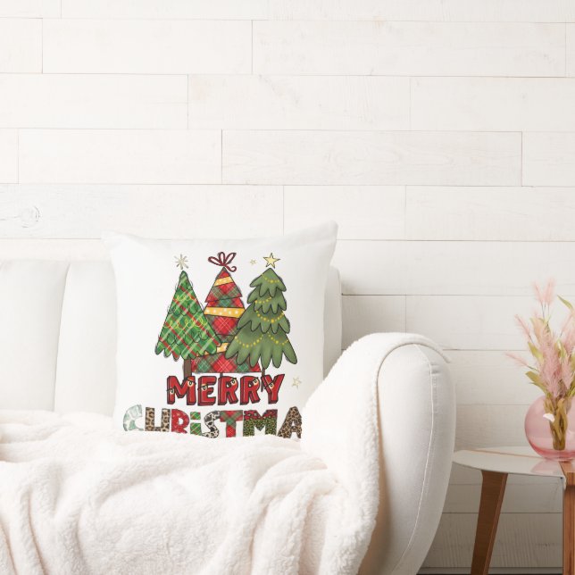 Coussin Cozy Christmas Cushion with Santa Claus Illustrati (Canapé)