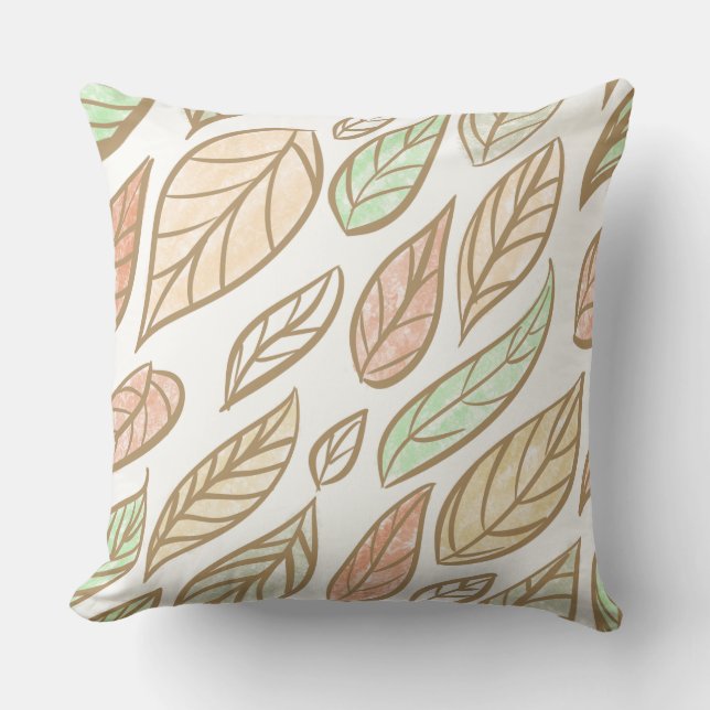 Coussin Cozy Leaf Breeze (Recto)