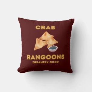 Coussin Crab Rangoon incroyablement bon