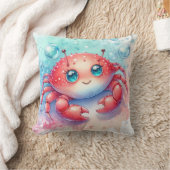 Coussin Crabe aquarelle (Couverture)
