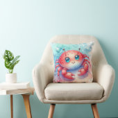 Coussin Crabe aquarelle (Chaise)