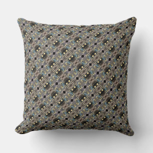 Coussin Crabe bleu Abstrait