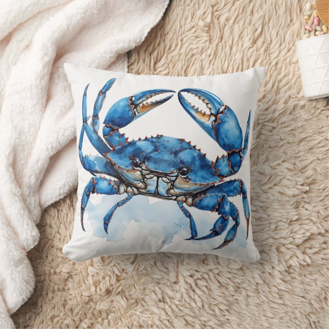 Coussin Crabe bleu côtier du Maryland (Couverture)