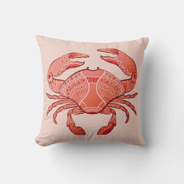 Coussin Crabe de style (Recto)