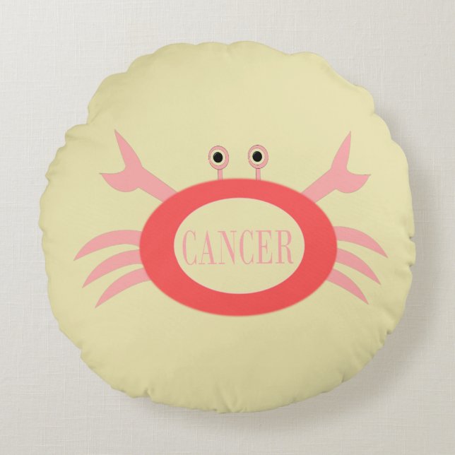 Coussin Crabe Signe Cancer (Devant)