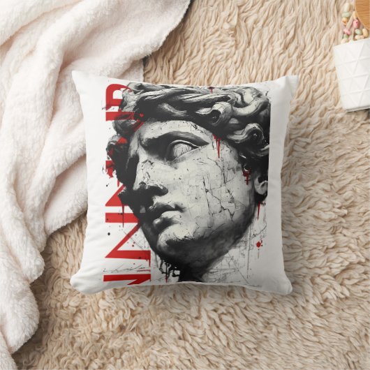 Coussin Cracked Classical Bust (Couverture)