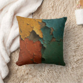 Coussin Cracked Colors Symphony – Texture Art of Time (Couverture)