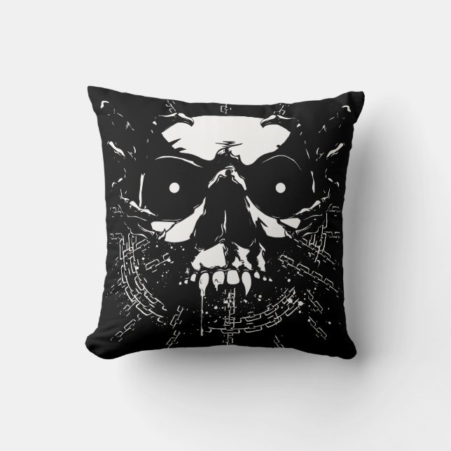 Coussin Crâne (Recto)