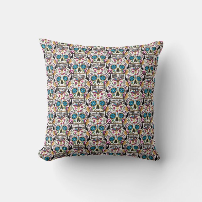 Coussin Crâne à sucre (Recto)