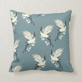 Coussin Crane dansante