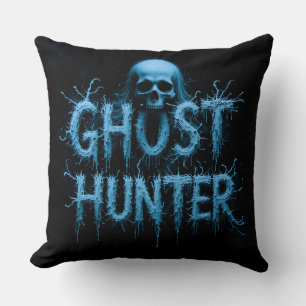 Coussin Crâne de chasseur de fantômes