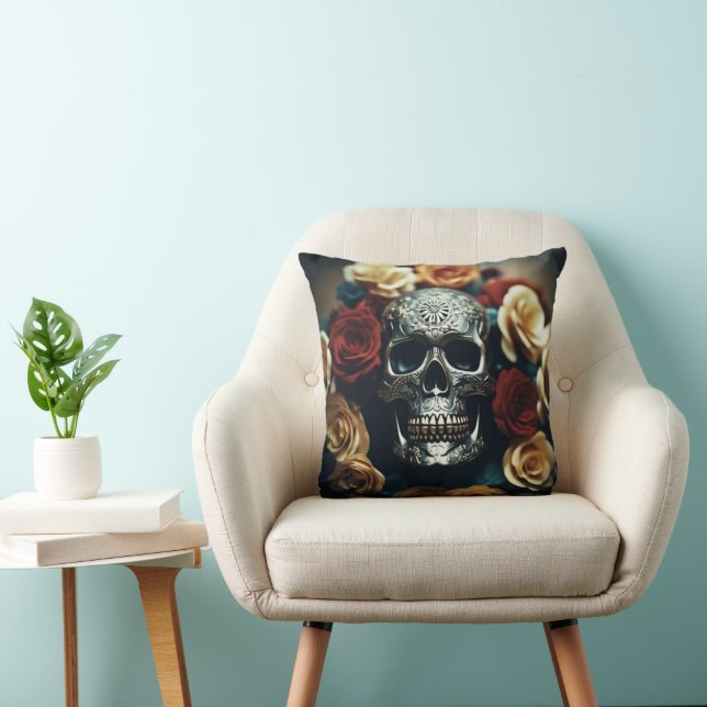 Coussin Crâne de couronne LITE EXISTENTIEL (Chaise)