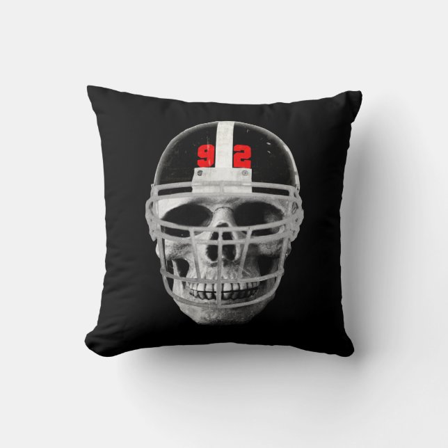 Coussin Crâne du football (Recto)