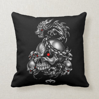 Coussin Crânes de dragon