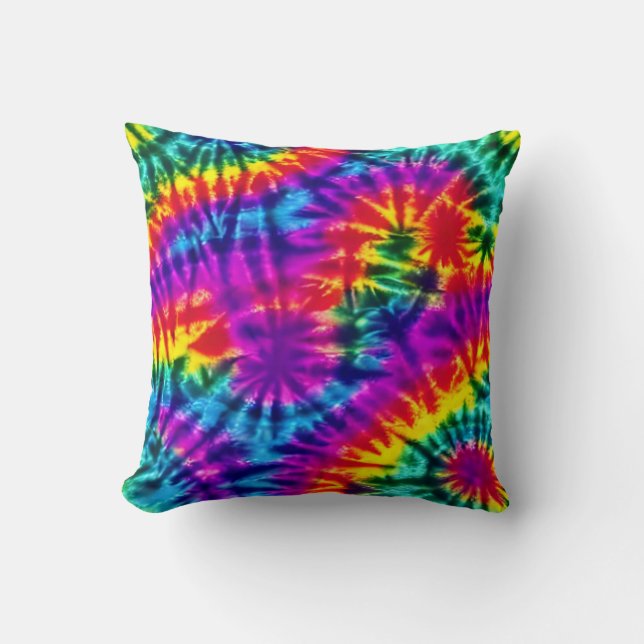 Coussin Cravate multicolore et colorant réfléchissant à l' (Recto)