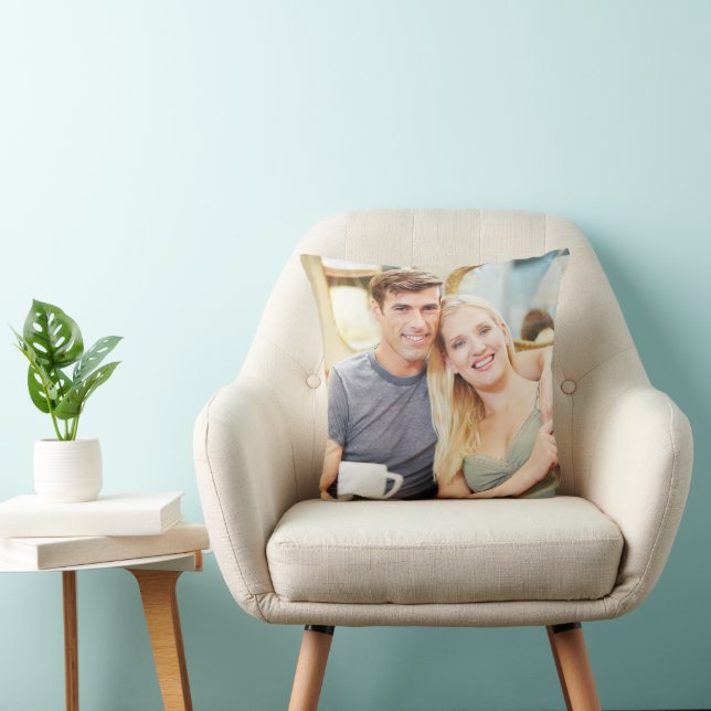 Coussin Create Your Own Photo Custom Pic Double Sided (Chaise)