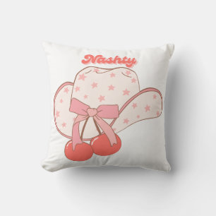 Coussin Création de chapeau de cowboy Nashty   Humour west