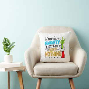 Coussin Création de créature de Noël Liste des vilains Ble