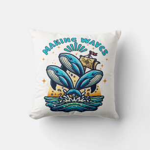 Coussin Création de vagues