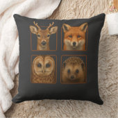 Coussin Créatures de la forêt Animaux de la forêt Cerf Ren (Couverture)