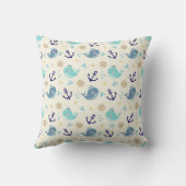 Coussin Créatures marines pastel – Motif doux inspiré de l (Verso)