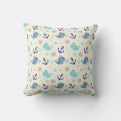 Coussin Créatures marines pastel – Motif doux inspiré de l (Recto)