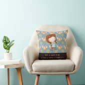 Coussin Crèche classique de cru de citation de littérature (Chaise)