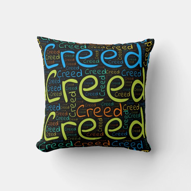 Coussin Crédo (Recto)