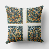 Coussin Créer des brosses pour les Motifs Vintages" (Verso)