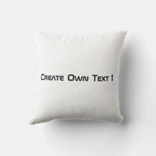 Coussin Créer ou modifier le nom du texte Imprimé Cadeaux