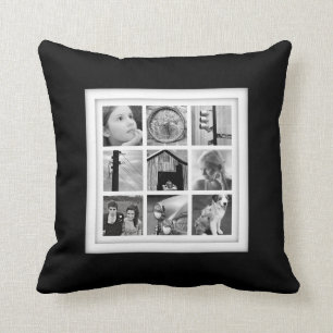 Coussin Créer-Votre-Propre carreau de collage de photo