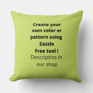 Coussin Créez vos propres cadeaux modernes tendance person