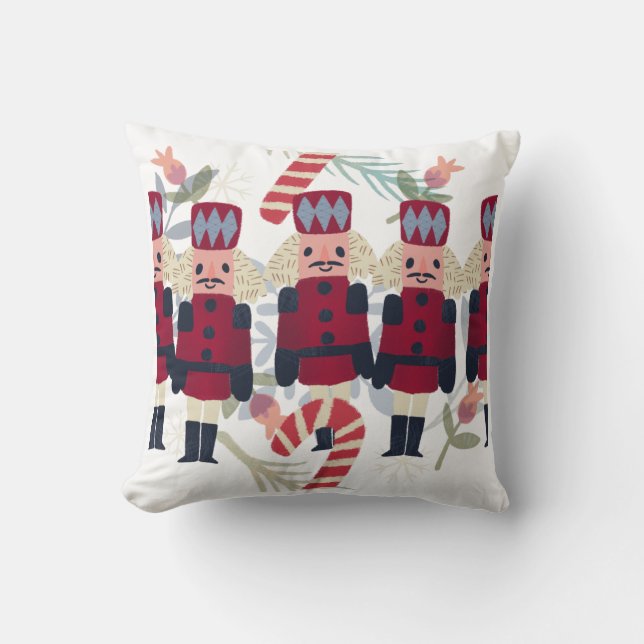 Coussin Créez vos propres soldats rouges (Recto)