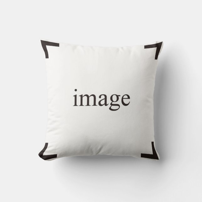 Coussin Créez votre propre (Recto)