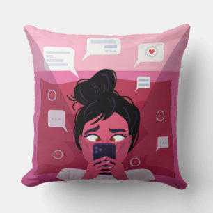 Coussin Créez votre propre 20" x 20" personnalisé simple