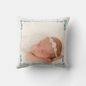 Coussin Créez votre propre cadre fait sur commande de (Verso)